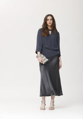 Blusa Narumi gasa chiffon